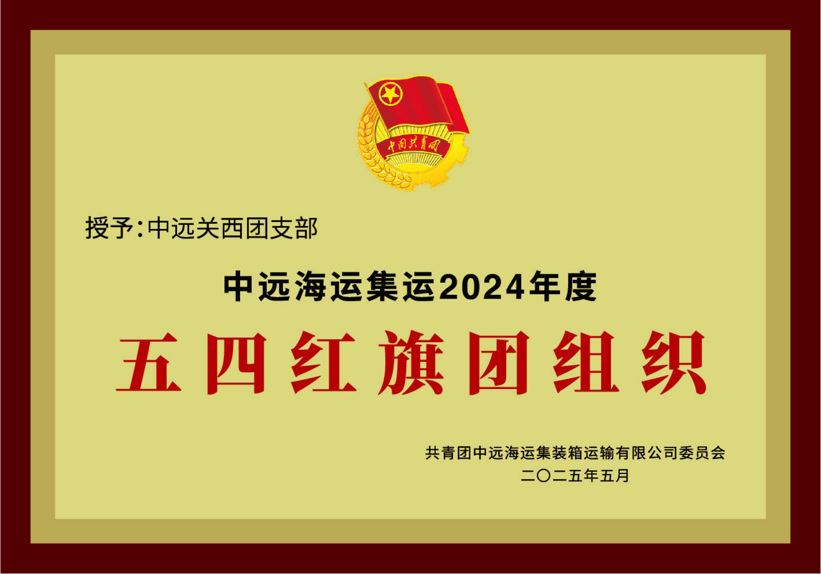 公司团支部获评多项荣誉