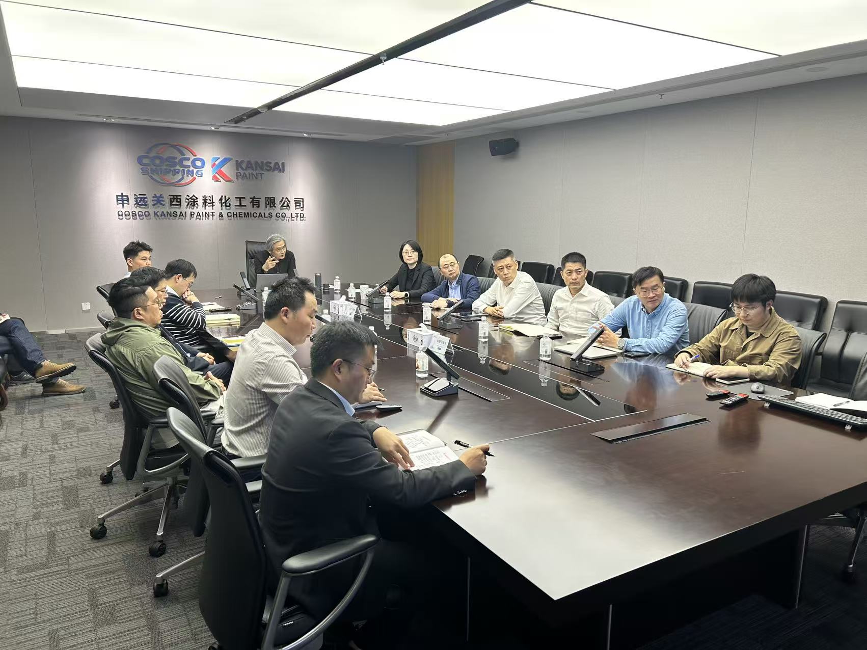 中远关西组织开展中层干部素质能力提升培训